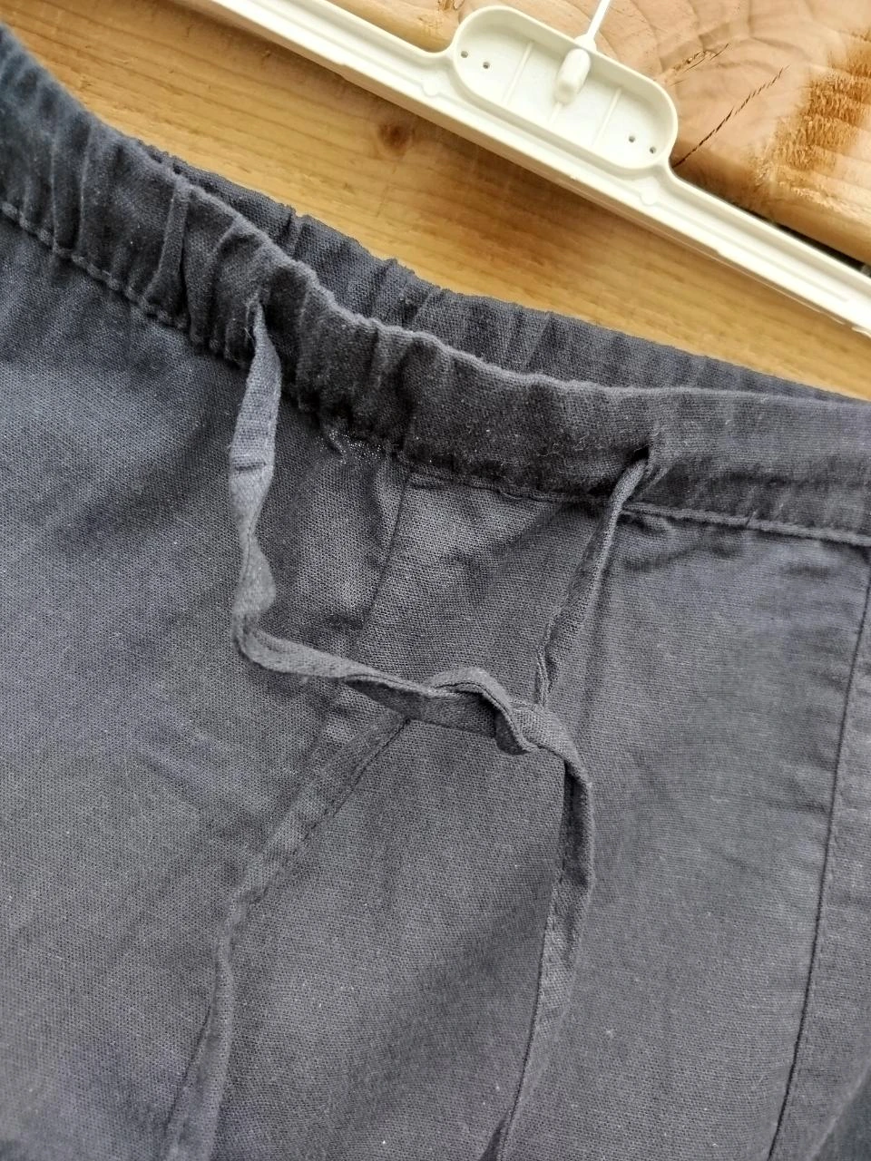 Shorts de linho preto – photo 2